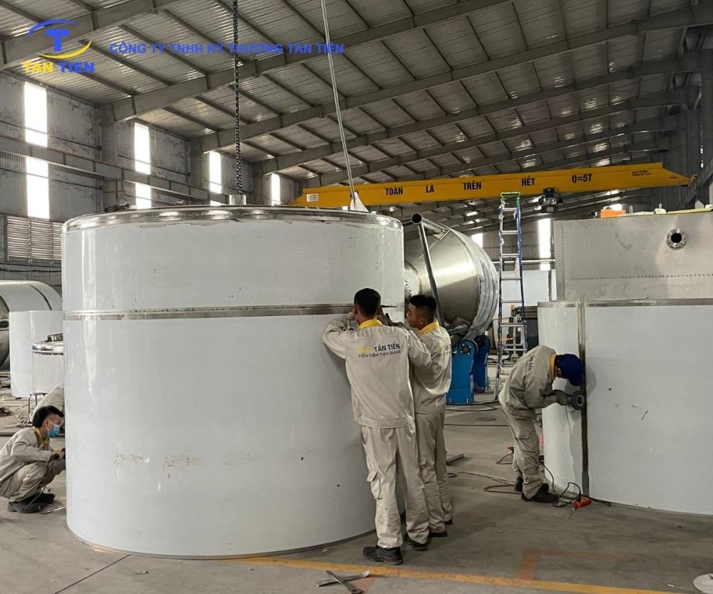 Bồn bể inox chứa nước 