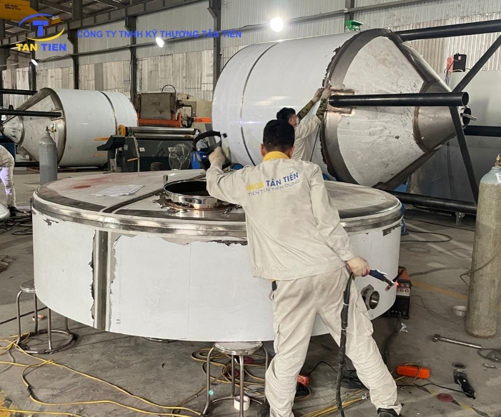 Bồn bể inox công nghiệp 
