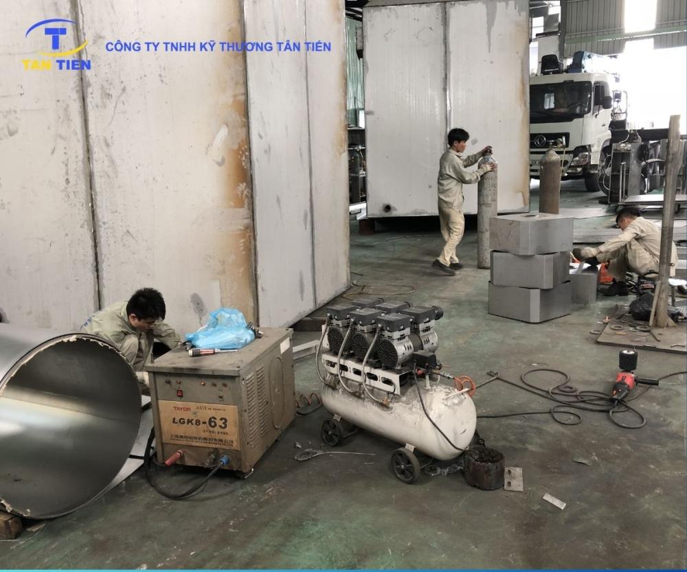 Bồn chứa inox bằng axit 