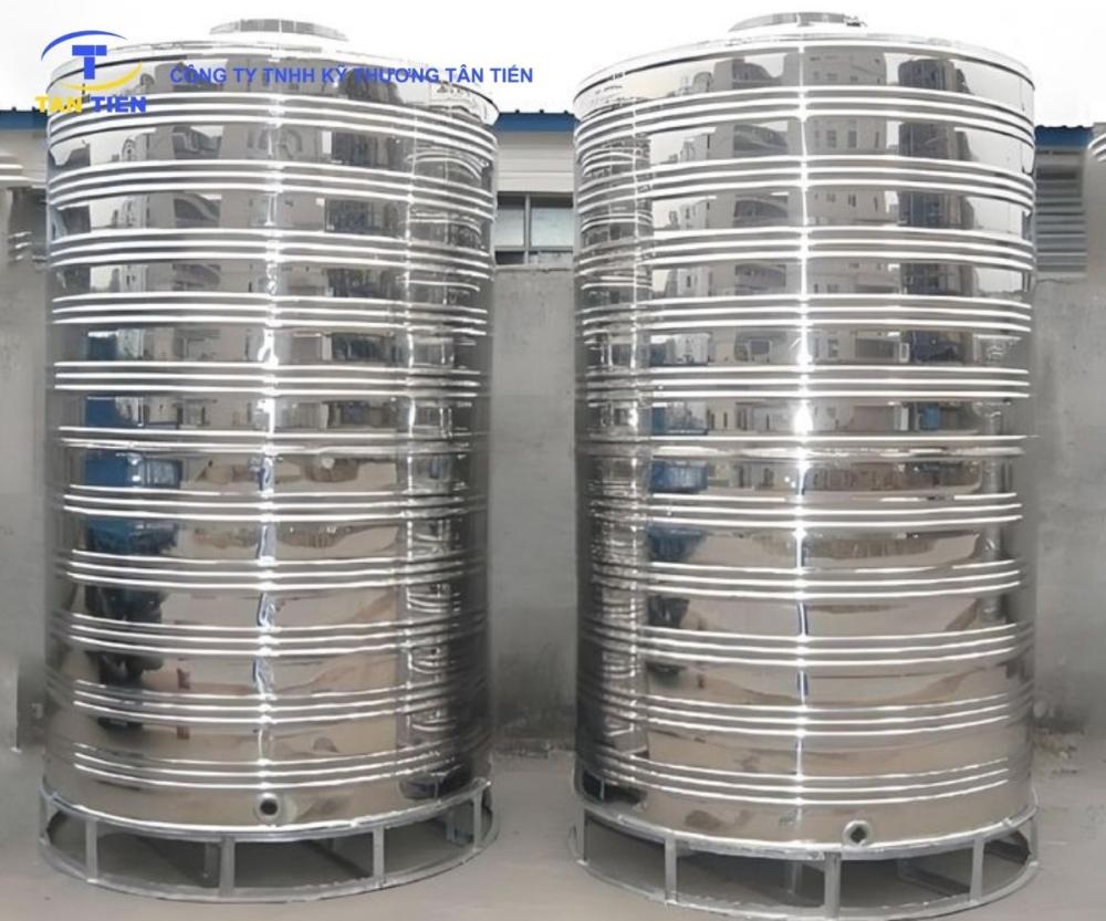 Bồn inox sản xuất theo yêu cầu 