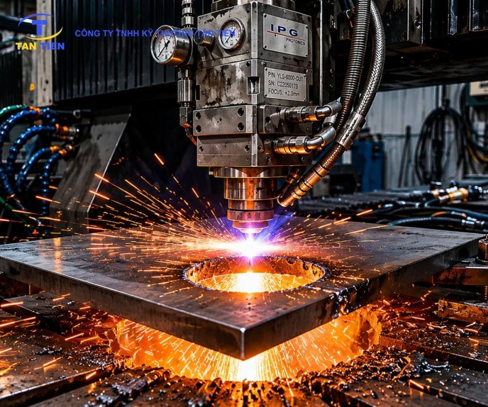 Cắt laser inox dày