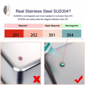8 phương pháp phân biệt inox 201 và 304 đơn giản nhất