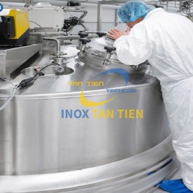 Tank inox cho nhà máy sản xuất bia rượu - nước giải khát