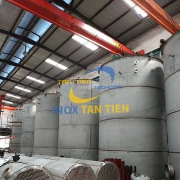 Bồn inox xử lý nước thải công nghiệp