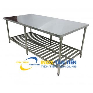 Bàn chế biến inox