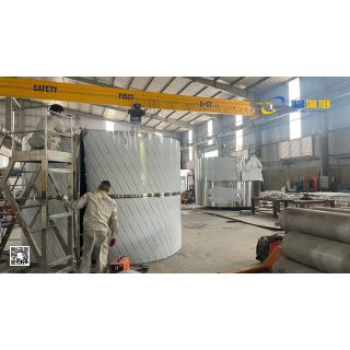 Bồn chứa hóa chất inox chất lượng giá rẻ tại Hà Nội cho công nghiệp