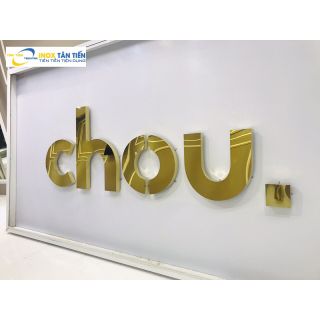 Tấm inox vàng gương