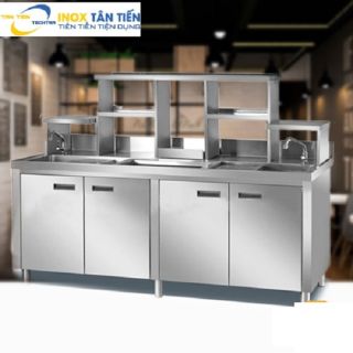 Thiết kế tủ pha chế inox bền đẹp chất lượng