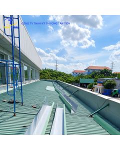 Gia c&ocirc;ng m&aacute;ng xối inox 304 theo k&iacute;ch thước chuẩn cho nh&agrave; xưởng v&agrave; khu c&ocirc;ng nghiệp