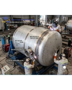 Chế tạo b&igrave;nh chịu &aacute;p lực bằng inox c&ocirc;ng nghiệp &ndash; Đạt chuẩn kiểm định an to&agrave;n