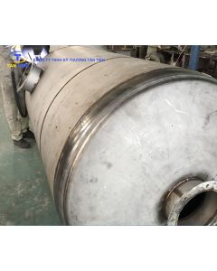 Quy tr&igrave;nh đ&aacute;nh b&oacute;ng cơ học v&agrave; điện h&oacute;a bồn inox dược phẩm tại xưởng T&acirc;n Tiến