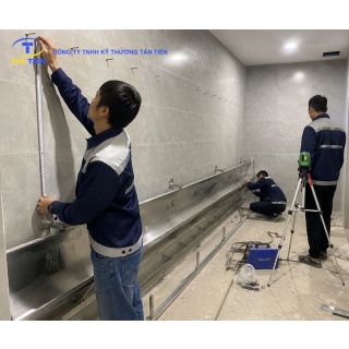 Hướng Dẫn Lắp Đặt Và Bảo Dưỡng Máng Tiểu Inox Đúng Chuẩn Kỹ Thuật