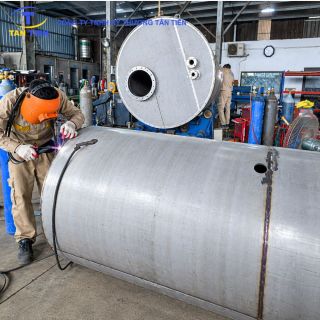 Gia công modun bồn bể xử lý nước thải hợp khối dung tích 20m3, 30m3