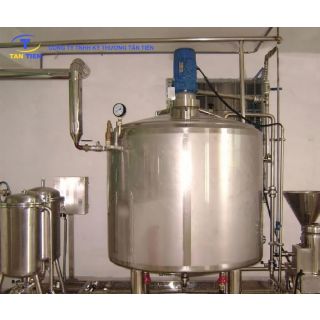 Báo giá bồn chứa dịch lỏng y tế bằng inox 316 dung tích 200L di động có bánh xe