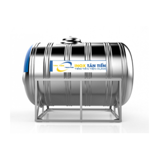 Bồn inox 2000l nằm ngang SUS 304