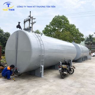 Bồn chứa xăng dầu 25m3: tiêu chuẩn thiết kế an toàn và báo giá trọn gói cho cửa hàng & kho bãi