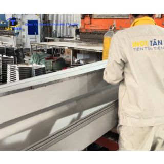 Báo giá máng răng cưa inox 304 dày 2mm và 3mm chấn CNC cắt laser