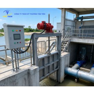 Chế tạo van cửa phai inox đóng mở cửa xả, ngăn triều cường