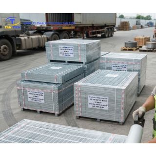 Báo giá sàn thao tác inox 304 cho hệ thống xử lý nước thải