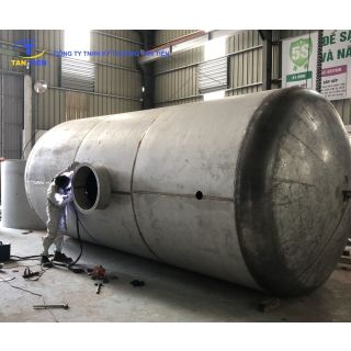 Báo giá bể ngầm inox 304 dày 2mm dung tích 8000L tại Hà Nội