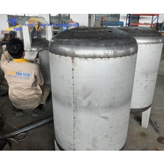 Gia công bồn chứa hóa chất inox 316L chống ăn mòn axit cực tốt