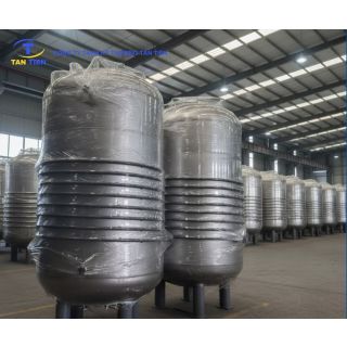 Chế tạo bồn inox 5000L công nghiệp đặt theo kích thước lòng xưởng