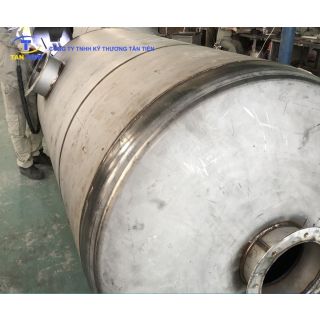 Quy trình đánh bóng cơ học và điện hóa bồn inox dược phẩm tại xưởng Tân Tiến