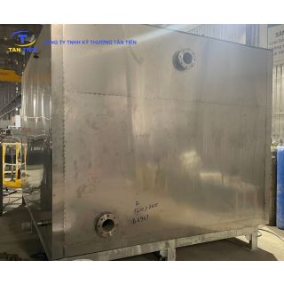 Gia công bồn inox xử lý nước thải công nghiệp và bể lọc lắng môi trường