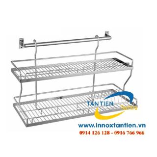 5 mẫu kệ inox 2 tầng được sử dụng nhiều nhất hiện nay