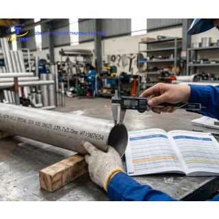 Ống inox phi 141 (DN125) tiêu chuẩn ASTM A312