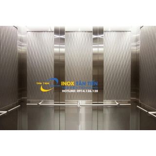 Ưu điểm vượt trội của ốp thang máy inox cho tòa nhà chung cư cao cấp
