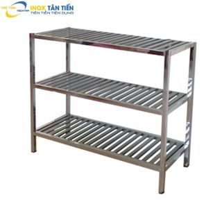 Báo giá kệ inox 3 tầng cao cấp, hiện đại