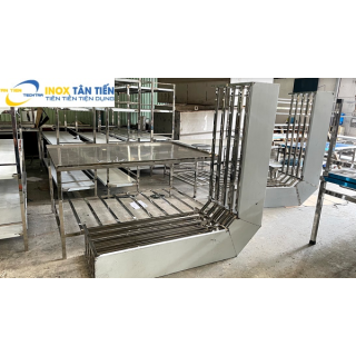 Kệ inox siêu thị