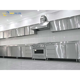 +100 Mẫu tủ bếp inox đẹp nhất giá rẻ tiện lợi tại Hà Nội
