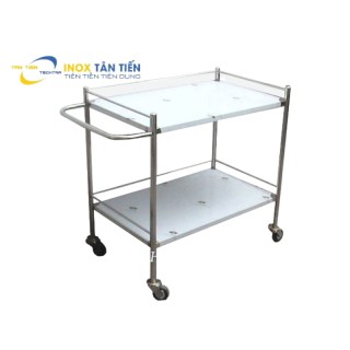 Xe đẩy inox 2 tầng: +22 mẫu xe đẩy inox 2 tầng tiện dụng chất lượng giá rẻ