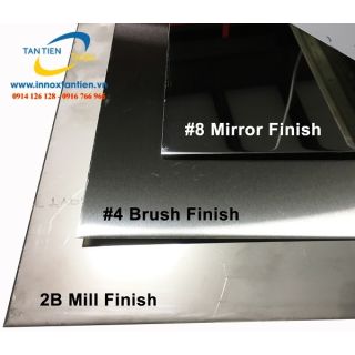 Báo giá tấm inox 304 dày 2mm 5mm 10mm mới nhất