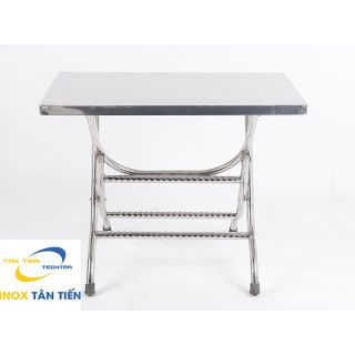 Bàn inox xếp chữ nhật