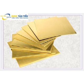 Báo giá tấm inox vàng gương mới nhất của Công Ty Tân Tiến