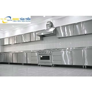 Mua tủ bếp inox công nghiệp ở đâu chất lượng tại Hà Nội?