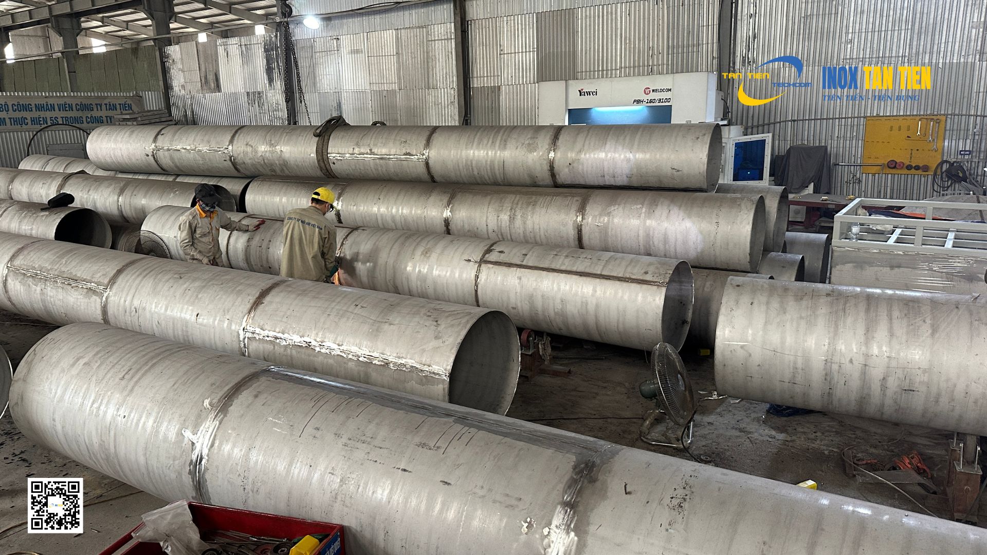 ứng dụng ống xả rác inox 