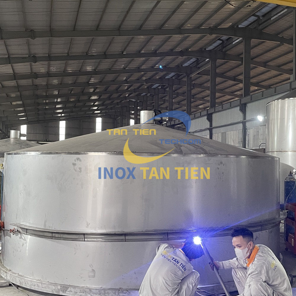 Bồn inox 201 công nghiệp giá cạnh tranh