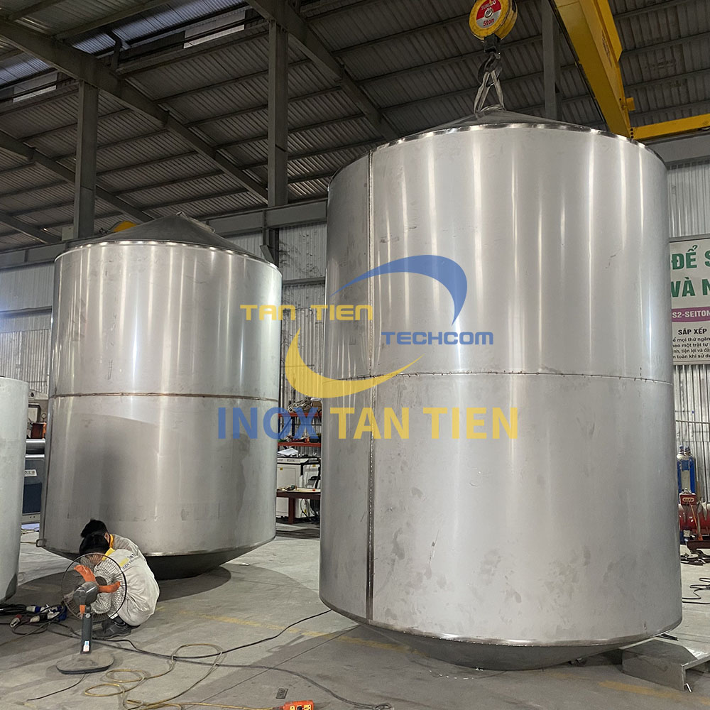 Bồn inox chứa axit 