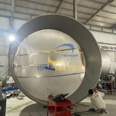 Dung tích bồn inox theo yêu cầu 