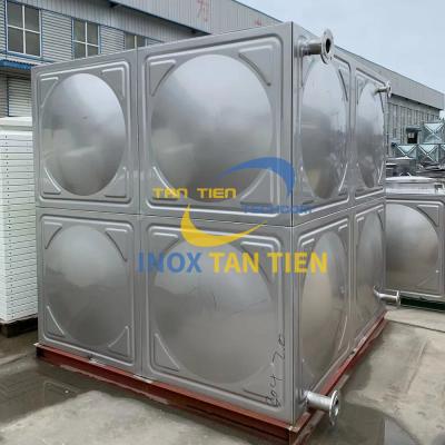 Gia công bồn inox lắp ghép 