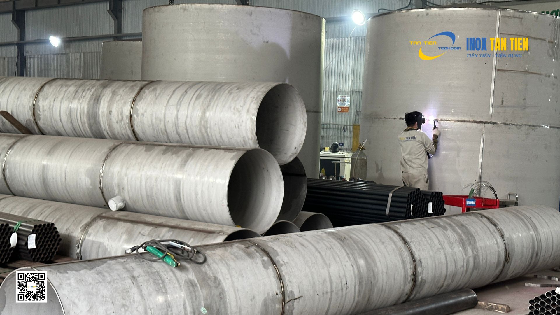 ứng dụng ống xả rác inox 5