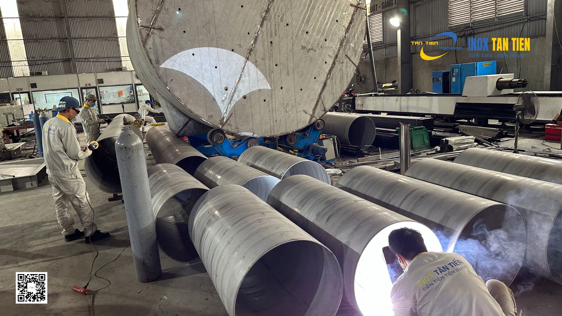 ứng dụng ống xả rác inox 3