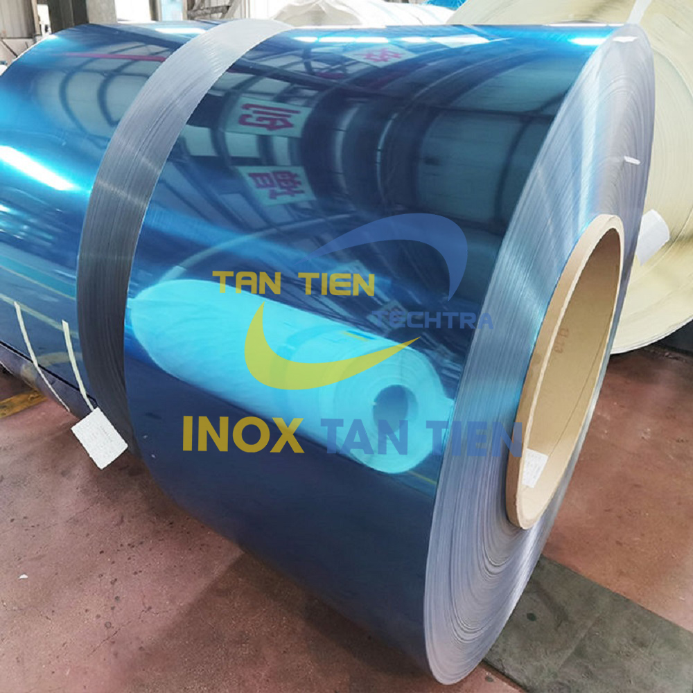 Cuộn inox 201 BA dày 0.5mm