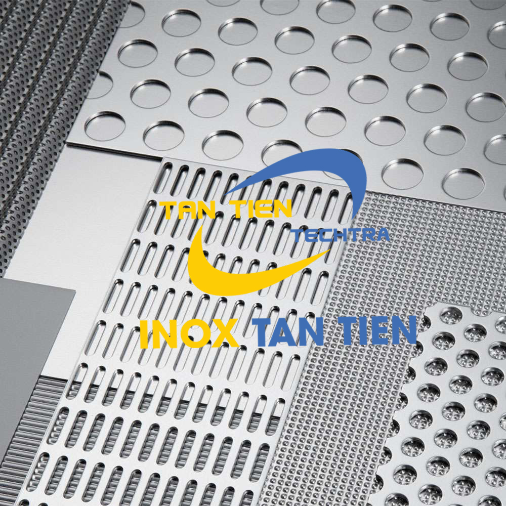 Tấm inox đục lỗ