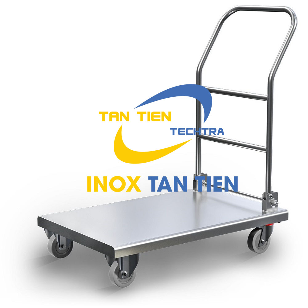 Xe đẩy hàng inox