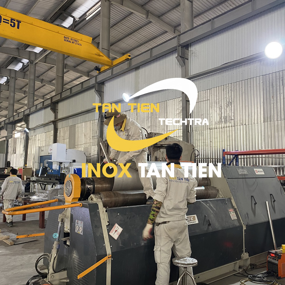 Gia công ống inox tròn 